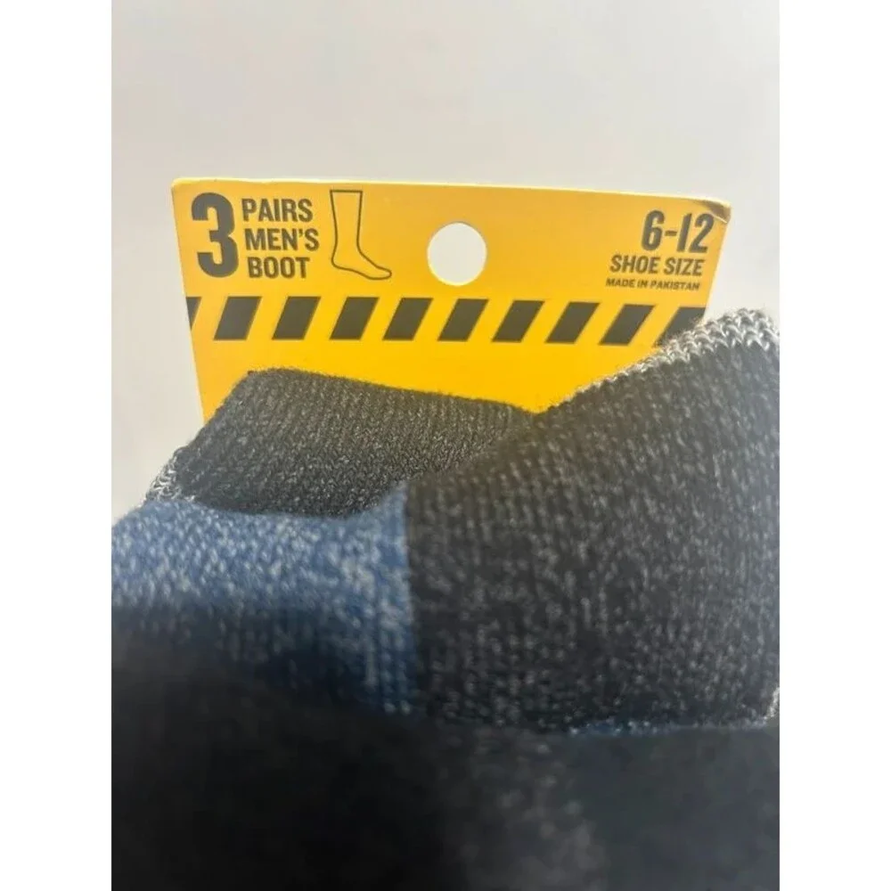 Pack 3 socks men dickies boots size 6-12